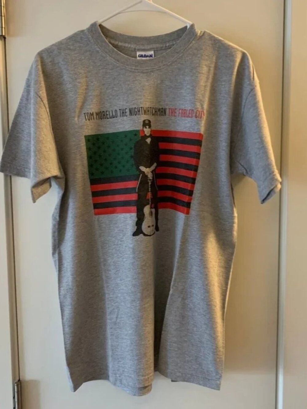 TOM MORELLO NIGHT WATCHMAN TSHIRT SIZE MEDIUM